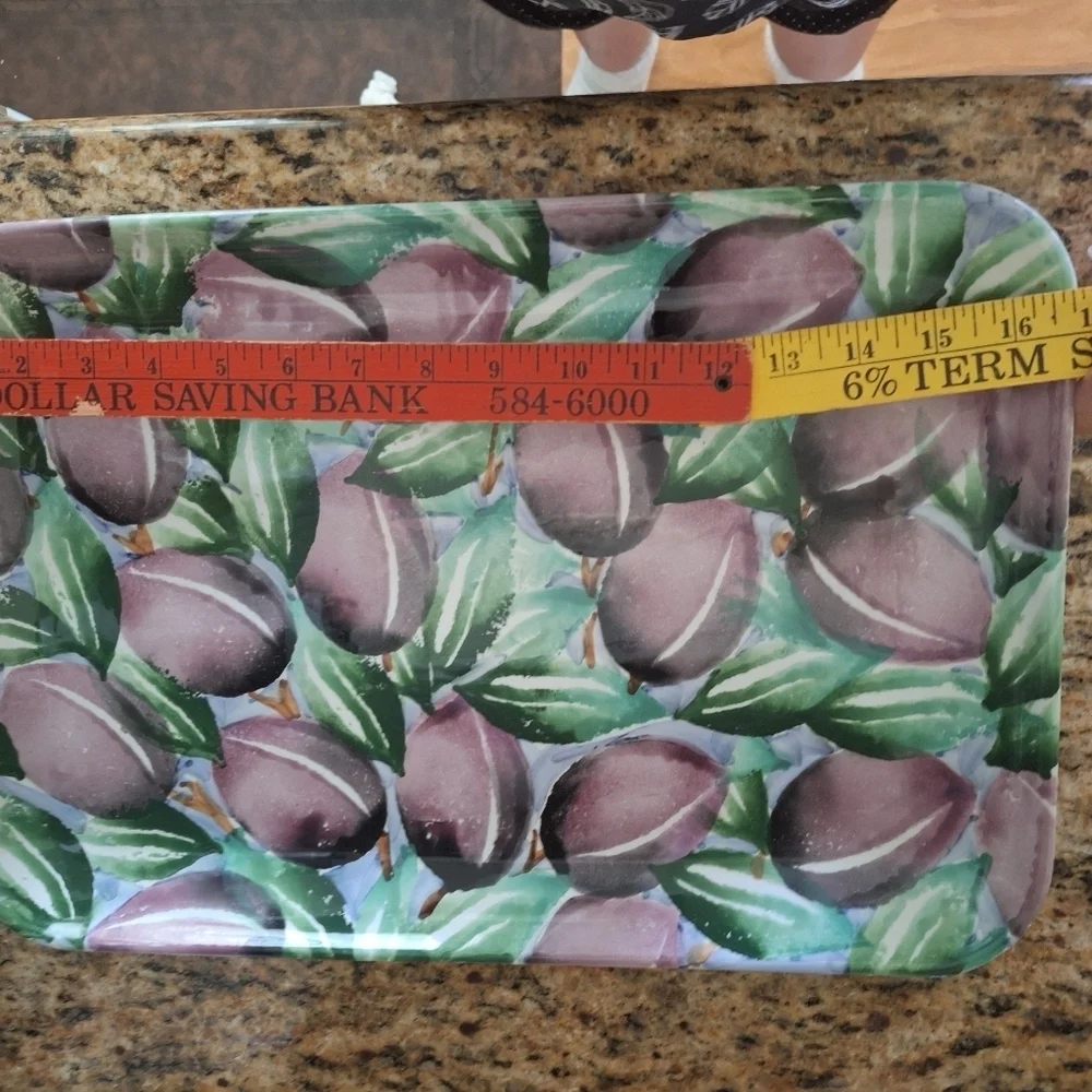 Tray large Italian handpainted for Bloomingdale's